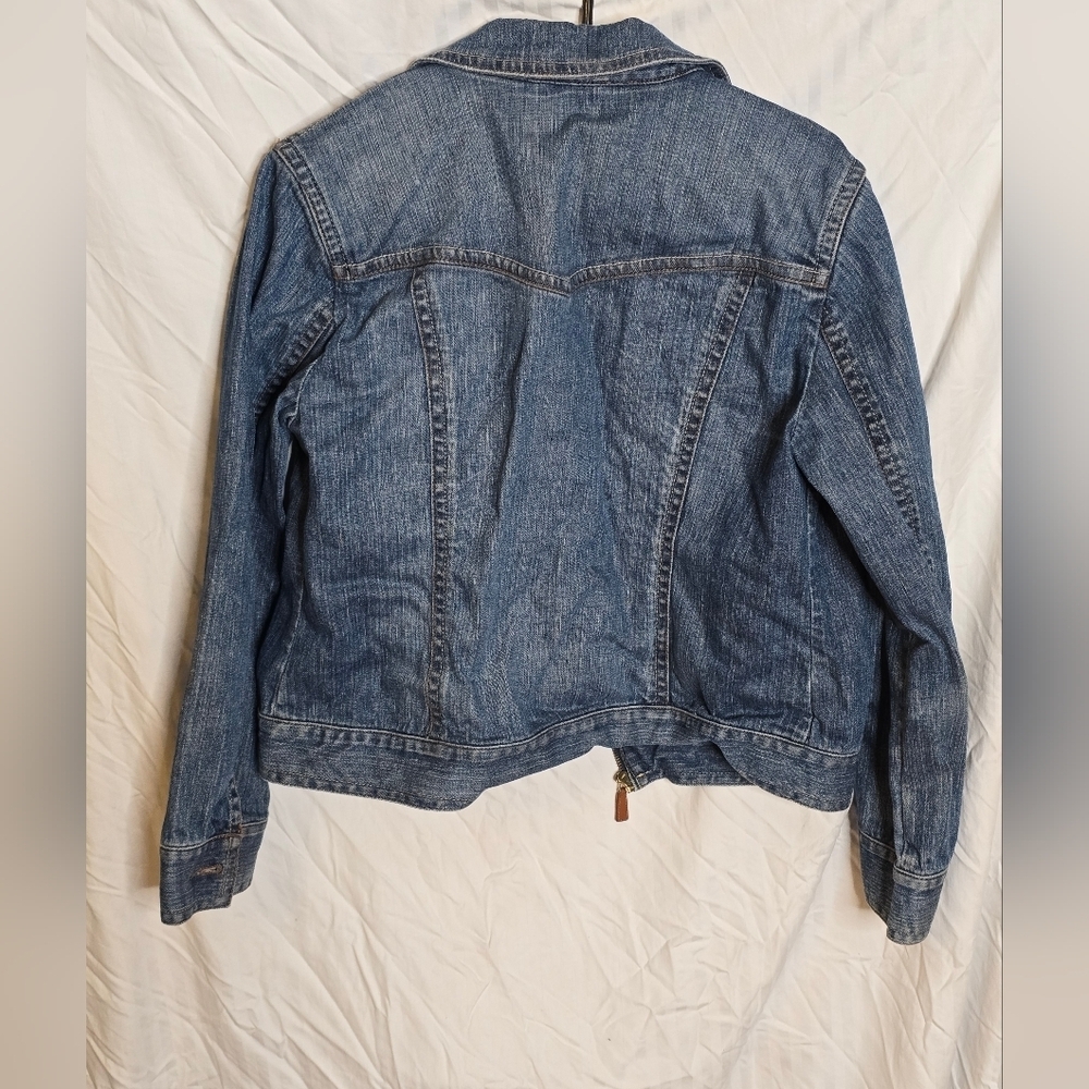 Liz Claiborne Denim Jacket - Picture 2 of 3